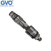 Válvula de alivio principal GVO Doosan, válvula de alivio de traslación Daewoo DX500 Rexroth M7 M9 R901181595e, piezas de maquinaria de construcción para excavadoras