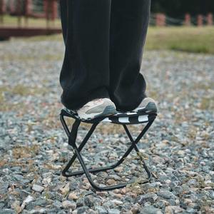 Tabouret pliant Openway, chaise carrée portable, pliable, pour extérieur, jardin, design minimaliste, compact, siège de voyage pour le croquis - Product Image 2