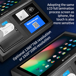ระบบเครื่องบันทึกเงินสด Android 12 ขนาดเล็ก ระบบขายหน้าร้าน POS แท็บเล็ต NFC ซูเปอร์มาร์เก็ต เครื่อง ATM ออลอินวัน POS เทอร์มินัล - Product Image 5