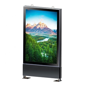 Chino fábrica de marco de aluminio rectángulo <span class=keywords><strong>led</strong></span> de <span class=keywords><strong>desplazamiento</strong></span> de la calle de cartel de publicidad caja de luz signos - Product Image 1