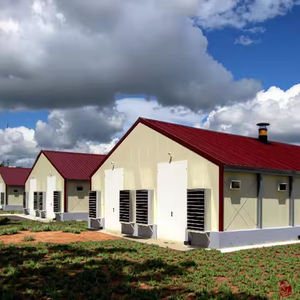 Cobertizo de almacenamiento al aire libre Diseño personalizado Bajo costo casas prefabricadas tradicionales edificios estructurales de acero de gran alcance - Product Image 3