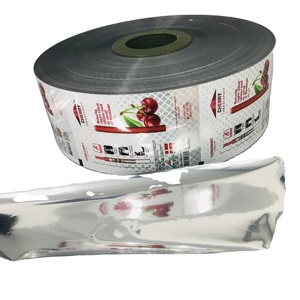 Customized Automatic Packaging Aluminum <b>Plastic</b> Paper Composite Film Rolls Laminated Kraft Paper Aluminum Rolls Film - Product Image 2