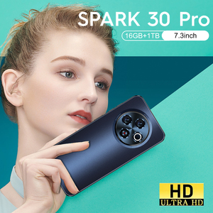 Latest Popular 7.3-inch Large-sized Spark 30c Smartphone 8+128gb <strong>High</strong> Quality Ai Technology Deca Core <strong>Cpu</strong> 2k Screen French - Product Image 4