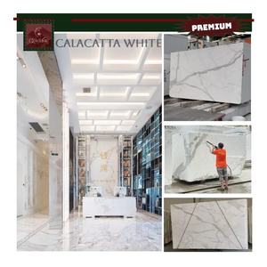 Mármol Blanco Calacatta GOLDKING <span class=keywords><strong>para</strong></span> Proyectos Comerciales de Hoteles y Villas, Pisos, Paredes, Encimeras, Escaleras, Ingeniería Personalizada - Product Image 4
