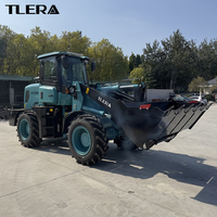 Chargeuse sur pneus 925 2500 kg avec godet de 1,2 m³ et hauteur de déchargement de 3500 mm, chargeuse frontale pour le chargement de sable et de gravier
