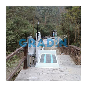 बाहरी झुकाव सीढ़ी कार्गो लिफ्ट ले जाने वाले माल लिफ्ट वक्र प्रकार सीढ़ी लिफ्ट सीधे सीढ़ियां झुकाव मंच - Product Image 6