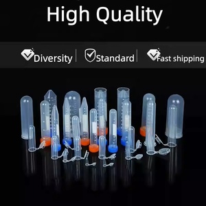 0.2/0.5Ml Hoge Hydrofobiciteit Wegwerp Plastic Centrifugebuizen In Meerdere Maten Lab Verbruiksartikelen Met Weegschaal - Product Image 2