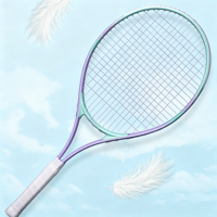 Raqueta de Tenis Elite GQK GC4172 con Tecnología Nano Carbono de Alto Brillo, Punto Dulce Grande, Diseño Ligero, para Uso Intensivo, para Hombres y Mujeres