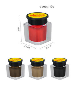 Pigmento en Crema para Microblading PMU de 15g, 4 Colores para Cejas y Delineador de Ojos, para Principiantes - Product Image 6