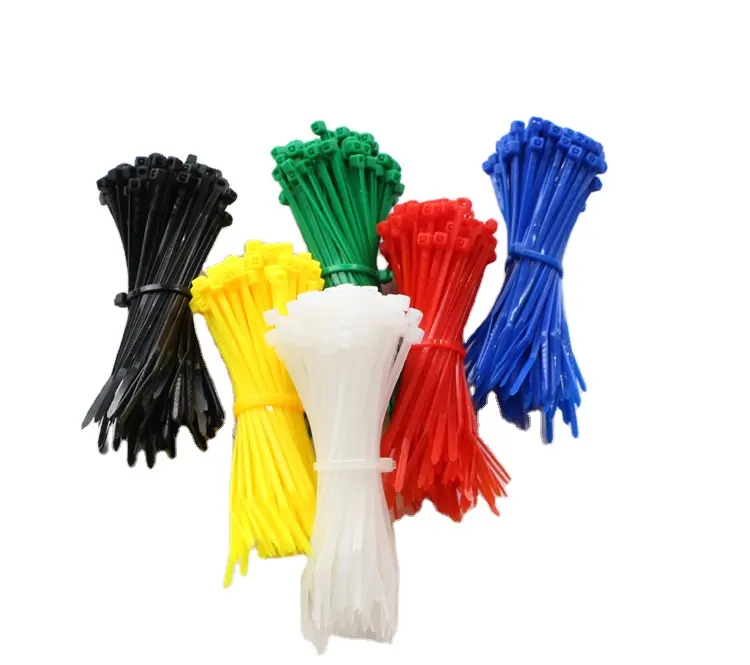 Naylon plastik kablo bağı paslanmaz çelik kravat kablo bağları etiketi sarar