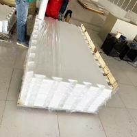 Panneaux de glace synthétique UHMWPE sur mesure avec service de découpe pour patinoire de jardin et centres d'entraînement