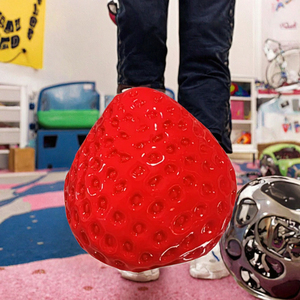 Hot Selling Soft Sensory <b>Fidget</b> <b>Toy</b> Kids' Anti-Stress Snow Covered Strawberry Pinch Ball Squeeze <b>Toy</b> <b>Cheap</b> Style - Product Image 3