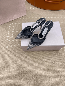 Zapatos de Tacón Alto Jimmy de Alta Calidad con Cadena de Diamantes en el Tobillo, Malla Transpirable que se Ajusta Perfectamente al Arco del Pie - Product Image 2