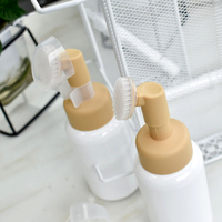 4 flacons pompe en plastique personnalisable, bouteilles pour savon liquide, mousse plastique, vente en gros