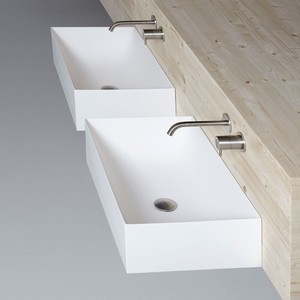 Per Antonio Lupi Stratos Flumood moderno lavabo in pietra lavabo da bagno lavabo per lavaggio a mano Villa uso per alberghi - Product Image 1