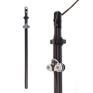 Postes de Sombra para Barcos UPSILON de 12 Pies, de Fibra de Carbono, Telescópicos, para Yates, Pontones, Lonas de Barco de Aluminio y Toldos Bimini - Product Image 1