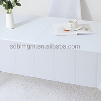 Nappe jetable en CPE sur mesure, imperméable et résistante à l'huile, pour restaurant, pique-nique et réunions de famille