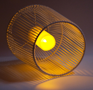 Lanterna solare del Rattan di stile della frangia della candela di <span class=keywords><strong>grandi</strong></span> dimensioni decorativa del Patio esterno impermeabile all'ingrosso della fabbrica con la struttura del ferro - Product Image 6