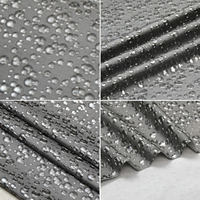 Nouveau tissu pour manteau d'hiver, 100% polyester, tissu anti-pluie, motifs de tissu, tissu polyester pongé