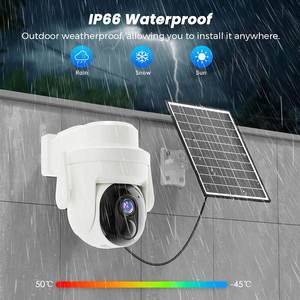 Cámara de Seguridad Inalámbrica Yoosee Inteligente, con Energía Solar, 4G, Alta Definición, Sonido y Luz, Alarma, Visión Nocturna a Todo Color, para Exteriores - Product Image 5