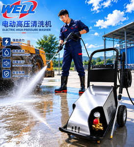 WEITE 2018C Nouvelle Nettoyeuse Haute Pression Industrielle 9.2KW 380V 220Bar 3190PSI 24LPM 6.3GPM Robuste pour <span class=keywords><strong>Lavage</strong></span> Commercial de Voitures 13HP - Product Image 1