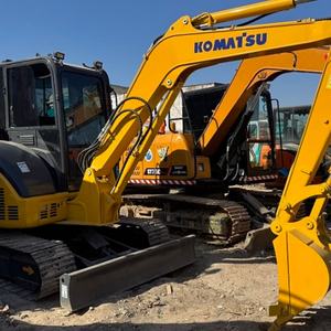 Miniexcavadora Usada Komatsu PC55 de 5.5 Toneladas, Excavadora Hidráulica Compacta de Orugas en Venta, Envío Rápido, Alta Calidad, Bien Mantenida - Product Image 6