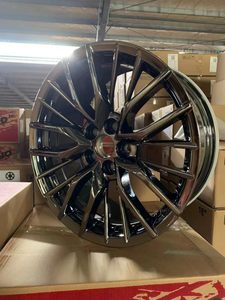 Jantes de voiture pour passagers Hyper Black 17-20 pouces, 5X114.3 PCD, jantes en alliage d'aluminium multi-rayons pour Toyota Lexus Camry - Product Image 3