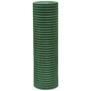 핫 세일 최고의 품질 PVC 용접 와이어 메쉬 울타리 사용자 정의 색상 검정/녹색