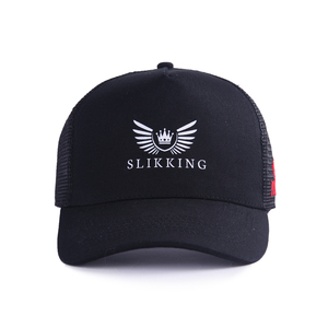 Thoáng Khí 5 Bảng Điều Chỉnh Chạy Cap Tùy Chỉnh 3D Thêu Lưới Mũ Bóng Chày Trucker Hat Số Lượng Lớn - Product Image 4