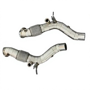 Tuyau d'échappement haute performance en acier inoxydable 304 pour Ferrari F8, résistant à la chaleur, de qualité supérieure - Product Image 3