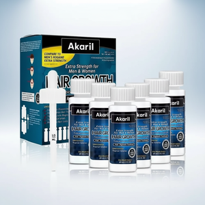 Akaril 60ml*6 adet Doğal Saç Uzatma Yağı Bitkisel Sıvı Besleyici Serum Ferahlatıcı Saç Dökülmesine Karşı Ekstra Güçlü Erkek&Kadın - Product Image 4