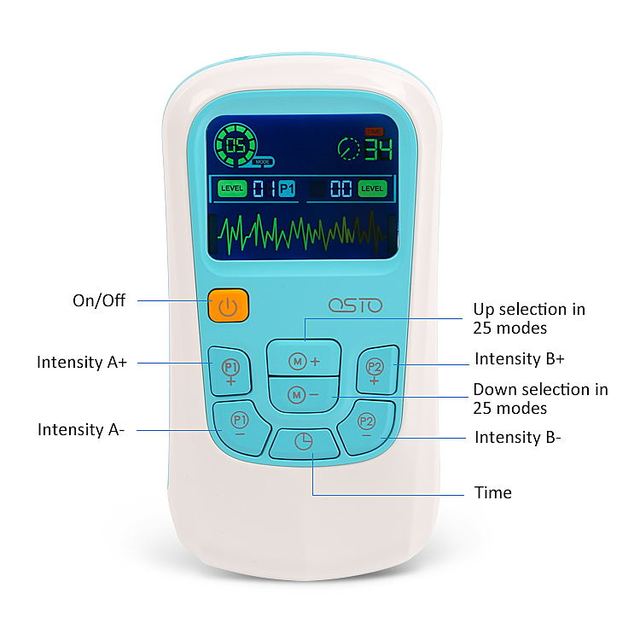 Multi-function Low Frequency/ Tens Unit Massager/ EMS Digital Therapy Machine