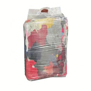 Forniture <span class=keywords><strong>per</strong></span> Officina: Scarti Tessili, Rottami di Stoffa Usata 35-55 cm, Balle da 10 KG, Colori Misti, Stracci 100% Cotone, Assorbenti <span class=keywords><strong>per</strong></span> Acqua e Olio - Product Image 2