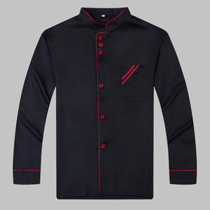 Ropa fina de verano de manga corta Hotel Catering Barbacoa Restaurante Cafetería Chef Ropa de trabajo para mujeres y hombres - Product Image 4