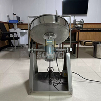 Granulateur à disques de laboratoire pour la recherche et le développement d'engrais organiques avec réglage précis de l'angle