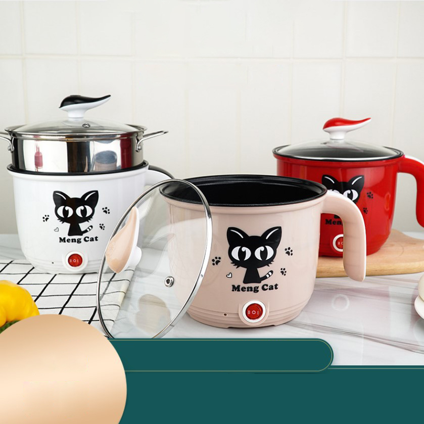 Мини-пароварка Dim Sum для еды, многофункциональная Студенческая электрическая мини-рисоварка, электрическая лапша