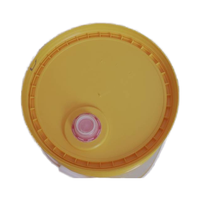 Seau en plastique PP de qualité industrielle XINQIANG de style chinois, 20 L (5 gallons), verni brillant, écologique et recyclable, vente en gros