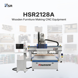 เครื่องเราเตอร์ CNC รุ่น HSR Popular 2128 ATC สำหรับงานไม้ พร้อมระบบโหลดและขนถ่ายอัตโนมัติ เหมาะสำหรับอุตสาหกรรมเฟอร์นิเจอร์และตู้ - Product Image 1