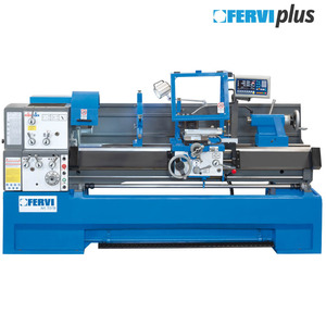 Torno Paralelo FERVI con Inversor y Visualizador, Grado Manual con Engranaje y Motor, Componentes Principales en Estado Nuevo - Product Image 1