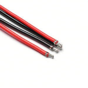 Faisceau de câbles en silicone avec connecteur XT30U-F, faisceau de câbles d'alimentation électronique, tension nominale 600V pour batterie à énergie nouvelle - Product Image 5