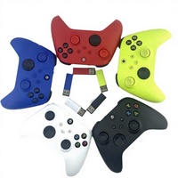Control de Juego Inalámbrico WHY-007A de 2.4GHz con Doble Vibración, Compatible con Series X/S y PC, Gamepad Universal