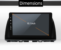 Autoradio GPS Android 14 intégré pour Mazda CX-5 avec CarPlay, WiFi et cartes 4+64 Go – Fournisseur d'usine