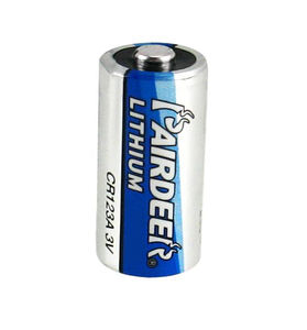 Pairdeer Custom <span class=keywords><strong>3</strong></span> Volt <span class=keywords><strong>3</strong></span>.0v 3v 1400mah Cr123a Lithium-ion lithiumbatterij met tabben - Product Image 1