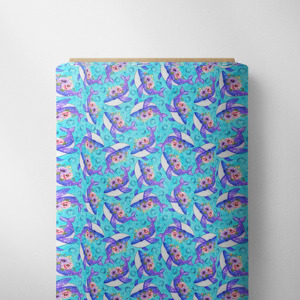 Neues Design Bedruckte Organische Bambusfaser Kundenspezifisch Digital Bedruckt Muster Kostenlos Antibakteriell für Kinderkleidung - Product Image 6