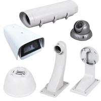 Carcasa de Aluminio Fundido a Presión para Cámaras CCTV, Clasificación IP65/66/67, para Cámaras Tipo Bala/Domo/PTZ, Uso en Interiores/Exteriores