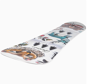 Custom Freeride Freestyle All Mountain Park Polvo de cintura ancha Swallowtail Alpine Arbor Foundation Camber Splitboard con botas - Product Image 2