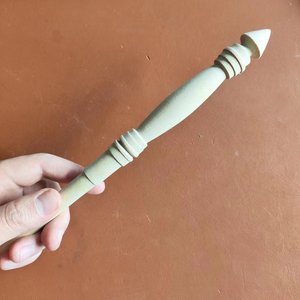 Varita Mágica de Madera de Abedul de 35.5 cm de Largo para Dibujar y Cosplay, Varita Mágica de Madera Ecológica - Product Image 3