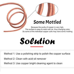 Üretim için gözleme bobin bakır kılcal tüp temel klima parçası soğutma - Product Image 6