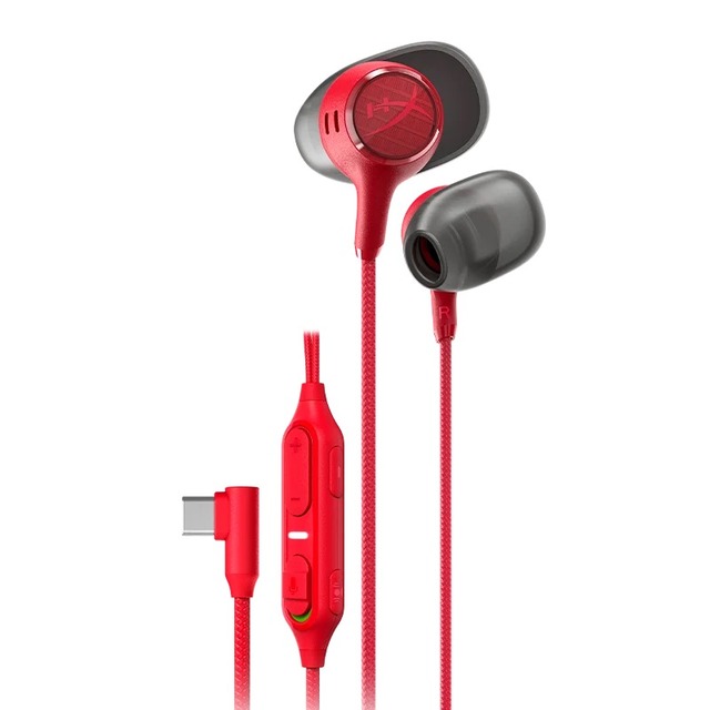 HYPERX Cloud Earbuds III S in Ear Universal Gaming Earbuds New 14.3mm Driver Unit Surround Sound USB-C Interface Wire Control
