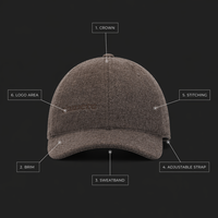 Casquette Trucker Personnalisée en Laine Polaire Respirante Imperméable avec Lettres Réglables Luxe Unisexe Hiver Vente en Gros OEM